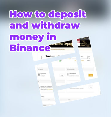How to deposit crypto into binance